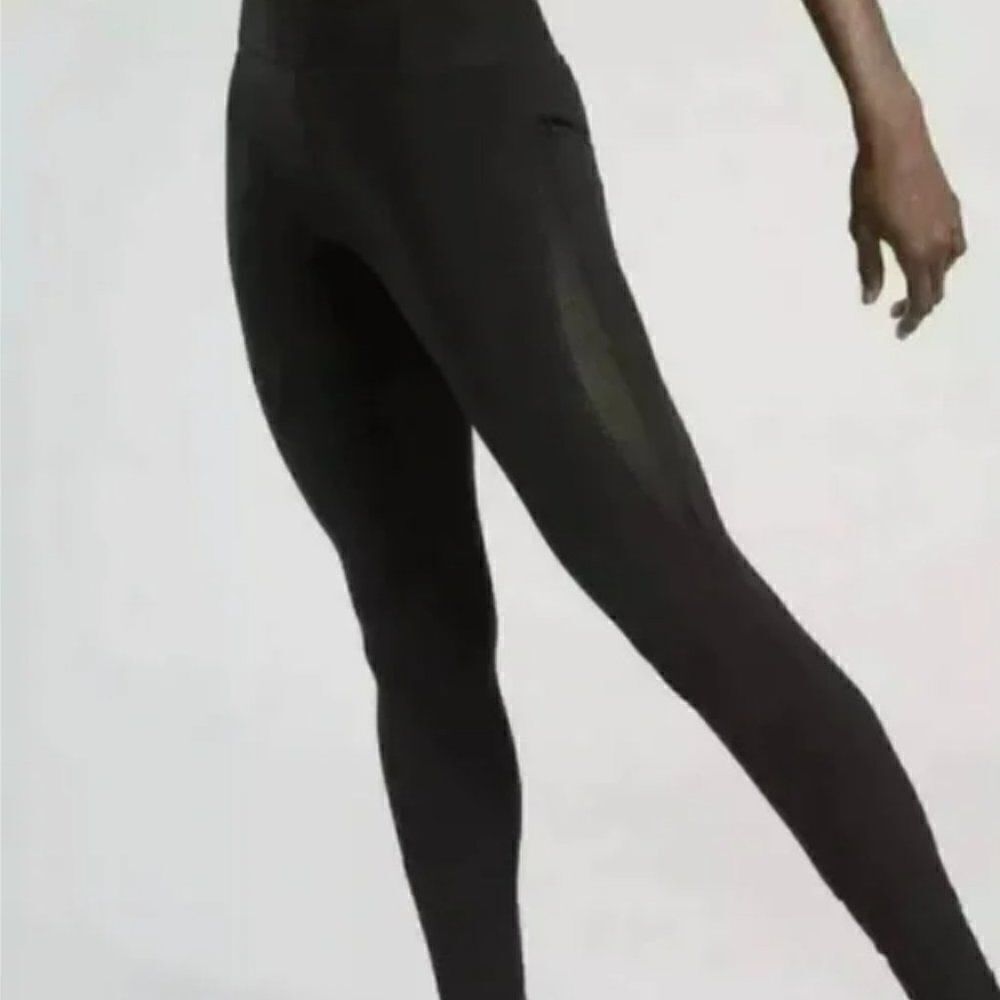 ATHLETA Aura Heel Tight Black Size XS